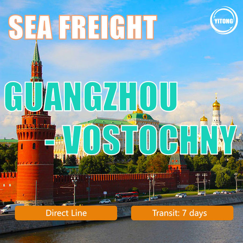 Sea Freight From Guangzhou To Vostochny